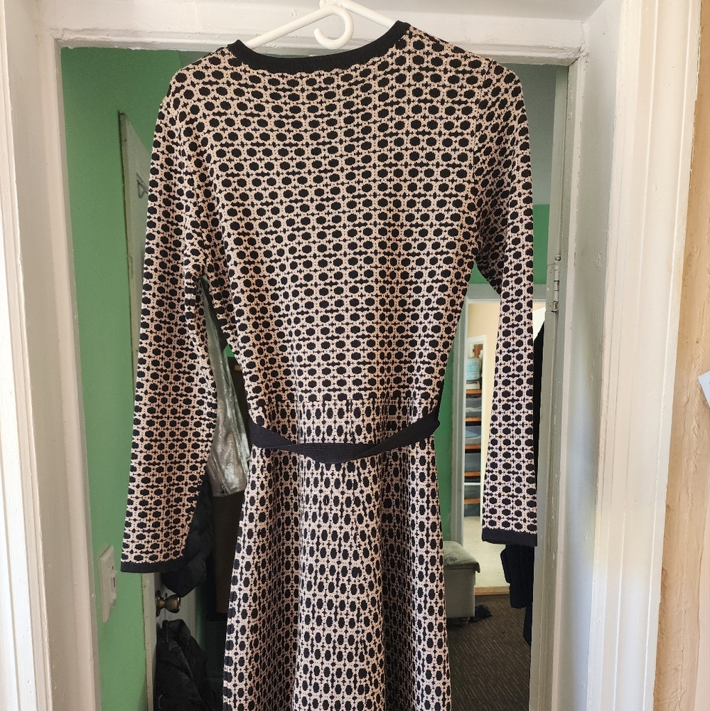 Max Studio Brown With Black Pattern Stretchy Long… - image 7